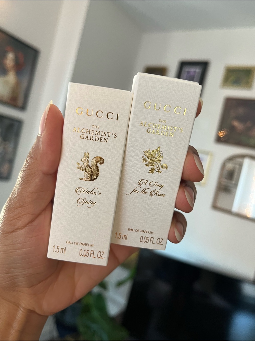Gucci The Alchemists Garden- Winter's Spring & A Song for the Rose Sample Bundle